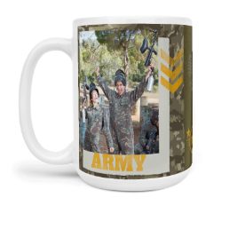 Fotohrnček klasický veľký - Army